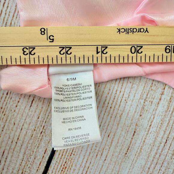 Girls 6-9 months -Formal Floral Dress/Romper - Picture 4 of 4